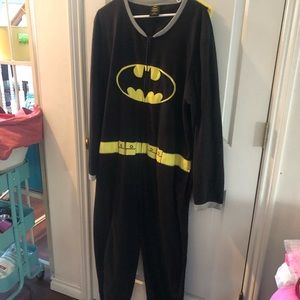 XL men’s Batman onesie PJs
